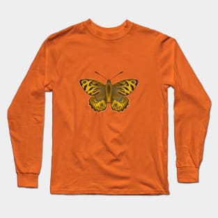 Yellow butterfly Long Sleeve T-Shirt